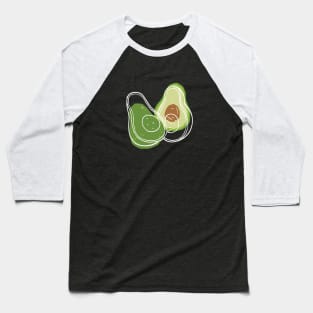 Avocado Baseball T-Shirt